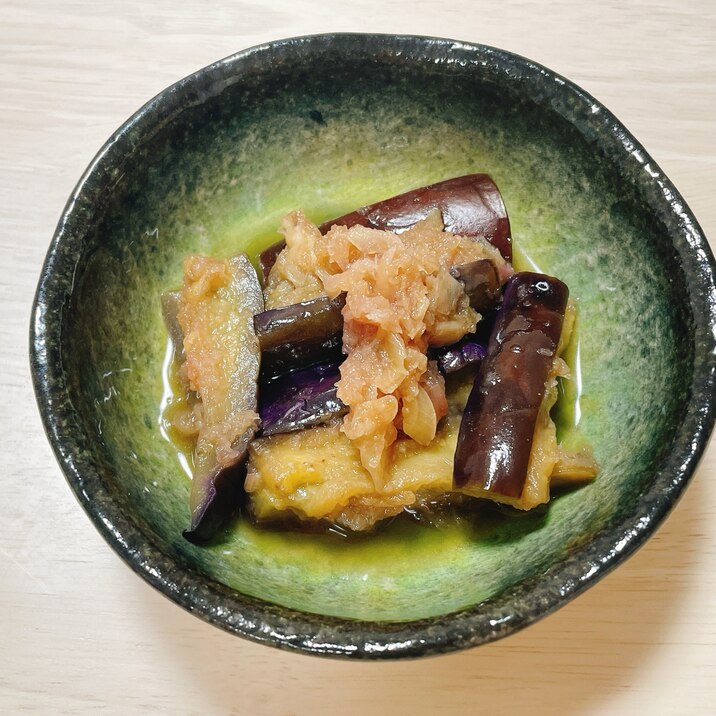 茄子のおろし焼き浸し(潰瘍性大腸炎◎)
